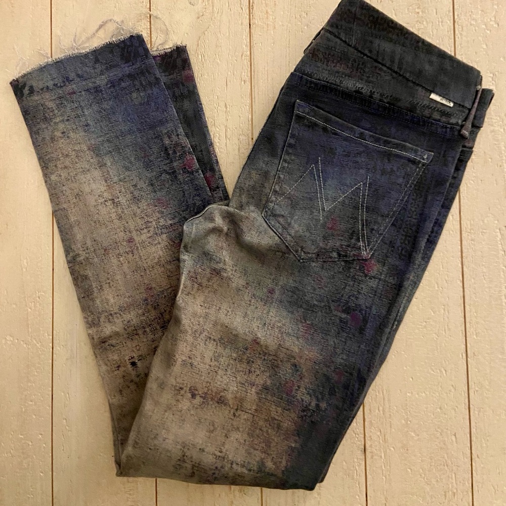 Mother Denim The Looker Ankle Fray